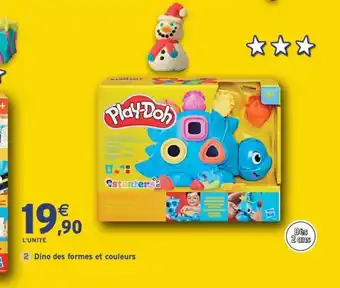 Intermarché Express Dino des formes et couleurs offre