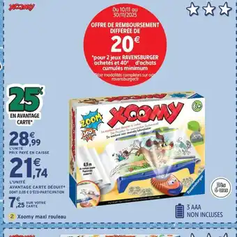 Intermarché Express XOOMY maxi rouleau offre