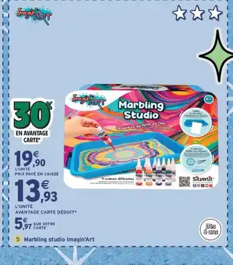 Intermarché Express IMAGIN ART 15 Marbling studio offre