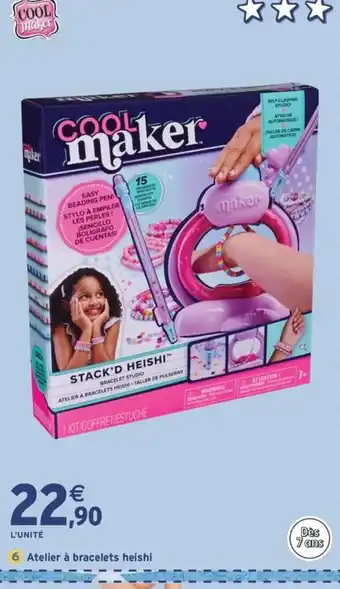 Intermarché Express Atelier à bracelets heishi offre