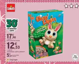 Intermarché Express GOLIATH Chop'lapin offre