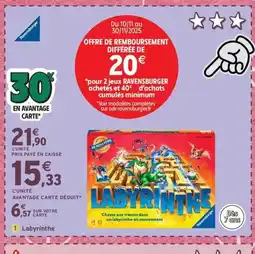 Intermarché Express LABYRINTHE offre