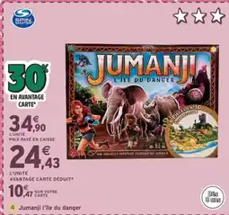 Intermarché Express JUMANJIA l'île du danger offre