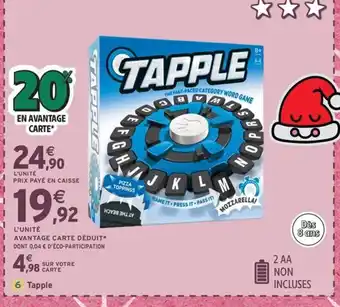 Intermarché Express TAPPLE offre