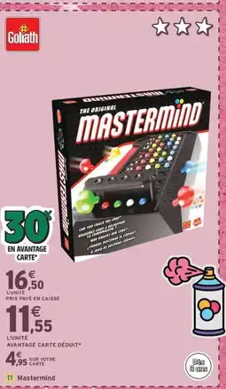 Intermarché Express MASTERMIND offre