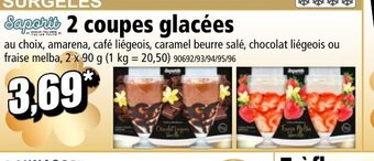 Norma 2 Coupes Glacées offre