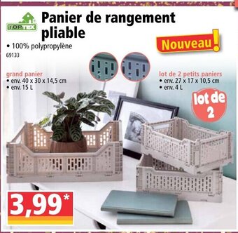 Norma Panier de Rangement offre