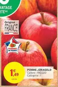 Intermarché Hyper Pomme Jonagold offre