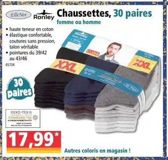 Norma Chaussettes 30 Paires offre