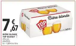 Intermarché Hyper BIÈRE BLONDE TOP BUDGET offre