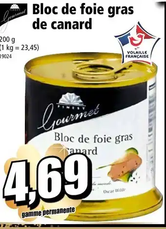 Norma Bloc de Foie Gras de Canard offre