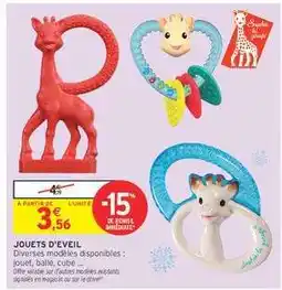 Intermarché Hyper Jouets d'éveil offre