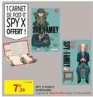 Intermarché Hyper SPY X FAMILY offre