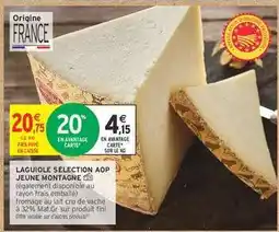 Intermarché Laguiole Sélection AOP Jeune Montagne offre