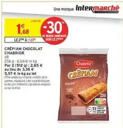 Intermarché CRÉPIAM CHOCOLAT CHABRIOR offre
