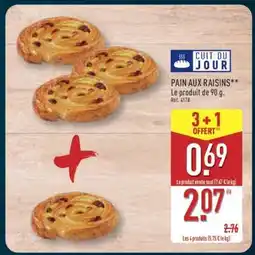 ALDI Pain aux raisins offre
