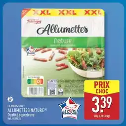 ALDI ALLUMETTES NATURE offre