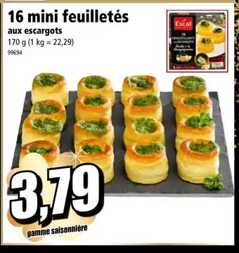 Norma 16 Mini Feuilletés offre