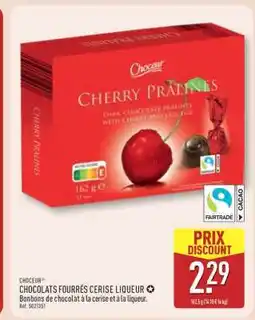ALDI CHOCEUR CHOCOLATS FOURRÉS CERISE LIQUEUR offre