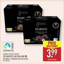 ALDI ESCARGOTS AU PRALINÉ offre