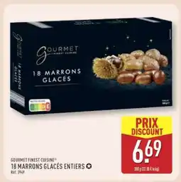ALDI Gourmet Finest Cuisine 18 Marrons Glacés Entiers offre