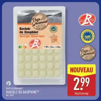 ALDI Raviole du Dauphiné offre