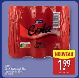 ALDI COLA SANS SUCRES offre