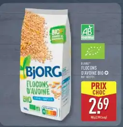 ALDI BJORG FLOCONS D'AVOINE BIO offre