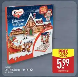 ALDI KINDER CALENDRIER DE L'AVENT offre