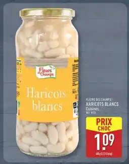 ALDI FLEURS DES CHAMPS HARICOTS BLANCS offre
