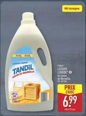 ALDI Tandil Lessive Liquide offre