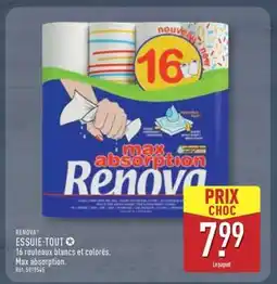 ALDI RENOVA Essuie-tout offre