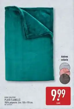 ALDI PLAID FLANELLE offre