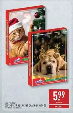 ALDI Calendrier de l'Avent chat ou chien offre
