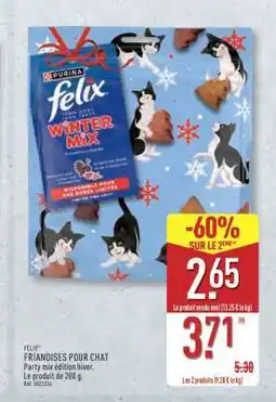 ALDI FELIX Friandises pour chat offre