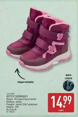 ALDI Bottes Thermiques offre