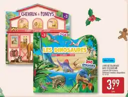 ALDI LIVRE DE COLORIAGE AVEC STICKERS offre