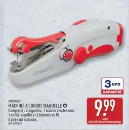 ALDI MACHINE À COUDRE MANUELLE offre