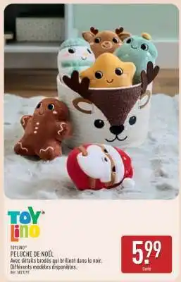 ALDI PELUCHE DE NOËL offre