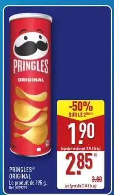 ALDI PRINGLES ORIGINAL offre