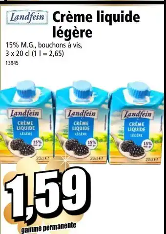 Norma Crème Liquide Légère offre