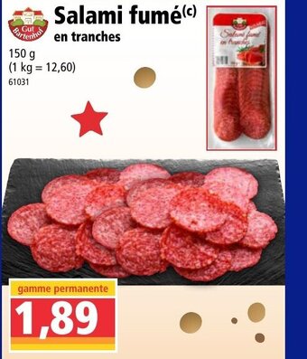 Norma Salami Fumé offre