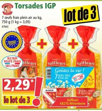 Norma Torsades IGP offre