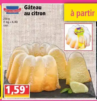 Norma Gâteau Au Citron offre