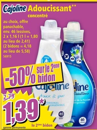 Norma Adoucissant offre