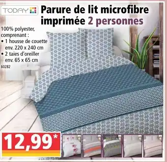 Norma Parure de Lit Microfibre offre