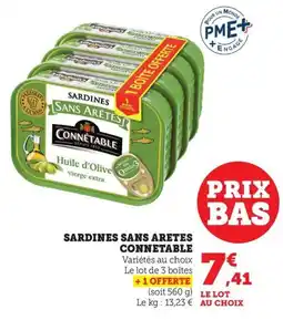 Maximarché Sardines sans aretes connetable offre