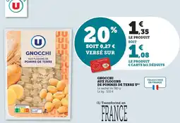 Maximarché Gnocchi aux flocons de pomme de terre u offre