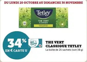 Super U The vert classique tetley offre