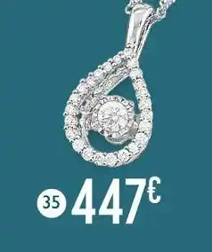 E.Leclerc Pendentif diamant offre